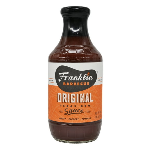 Franklin Barbecue Original Texas BBQ Sauce, 18 oz