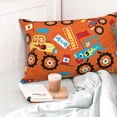 thumbnail image 6 of Kll Monster Truck Pillow Covers Envelope Closure,Super Soft And Cozy Fuzzy Fleece Pillow Case Cover 14"X20", 6 of 9
