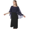 thumbnail image 1 of Chiffon Cape001 Chal de pashmina Mujer, 1 of 3