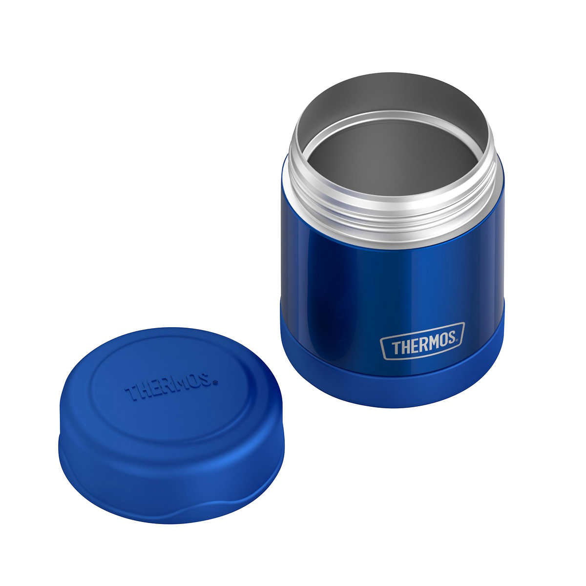 FUNtainer 355M Thermos Lunch Set and 10 oz Food Jar Kids Blue Pink Drink 