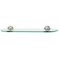 thumbnail image 6 of Yale 24" x 2.63" Bathroom Shelf, Polished Brass, Shelving, Glass, Chrome, Nickel, Bronze, Brass, 1, 6 of 6