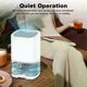 thumbnail image 5 of Smart Air Purifier Dehumidifier Home Mini Mute Dehumidification Dryer For Home Room Office Kitchen Deodorizer Dryer EU/US Plug, 5 of 5
