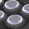 thumbnail image 2 of (8PCS 30MM white button with white LED) Original Qanba Illuminated Push Button 30mm Qanba Sanp In LED Buttons for Arcade Machine DIY Cabinet Machine JAMMA, 2 of 6