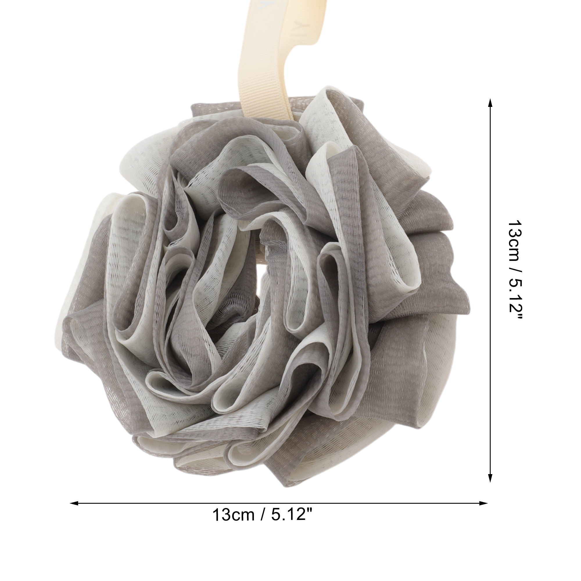 Unique Bargains Convenient Bath Shower Loofah Sponge 1 Pc Gray