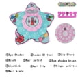 thumbnail image 3 of Kit de maquillaje HUOGUO Kids Pretend Play con cosméticos y acceso., 3 of 5