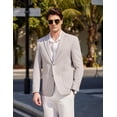 thumbnail image 3 of COOFANDY Mens Casual Blazer Suit Jacket Slim Fit Fashion Lightweight Sport Coats, 3 of 5