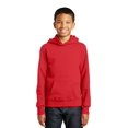 thumbnail image 1 of Port & Company ®  Youth Fan Favorite Fleece Pullover Hooded Sweatshirt. Pc850yh L Bright Red, 1 of 2