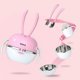 thumbnail image 2 of 5 in 1 Kids Dinnerware Set Cup, Spoon, Fork, 2x Bowls Portable Kids Lunch Box Tableware Set for Toddlers, Kids and Babies(rabbitpink, 2 of 4