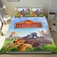 thumbnail image 1 of Guardia del León Conjunto de sábanas temático, trío de piezas, cómodo y amigable con la piel, diseño único, regalo de decoración para el hogar para familiares, amigos y fans, 90 cm * 190 cm, 1 of 6