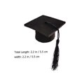 thumbnail image 2 of AMERTEER 10pcs Graduation Hat Bottle Topper Mini Graduation Caps Mini Hat Bottle Cover with Tassel, 2 of 6