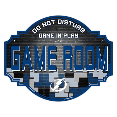 Tampa Bay Lightning 12 Game Room Tavern Sign