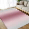 thumbnail image 4 of Light Pink Grey Ombre 8x10 Area Rugs, Modern Abstract Art Gradient Non-Skid Rubber Backing Large Rectangle Rugs - Living Room Bedroom Home Office, Indoor Floor Mat Carpets Washable Rug, 4 of 9