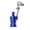 Blue, variant on Exhaust Whistle Tip with Simulated Blow-Off Sound, 11x3cm Sporty Tailpipe Accessory for Cars, Secure Clamp-On Fit for 44-55mm Pipes, Red Blue Silver, Quick 5-Minute Install
