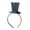 A, variant on Kids Hair Hoop with Glitter Top Hat for Halloween Christmas New Year Bridal Party 1920s Tophat Headband