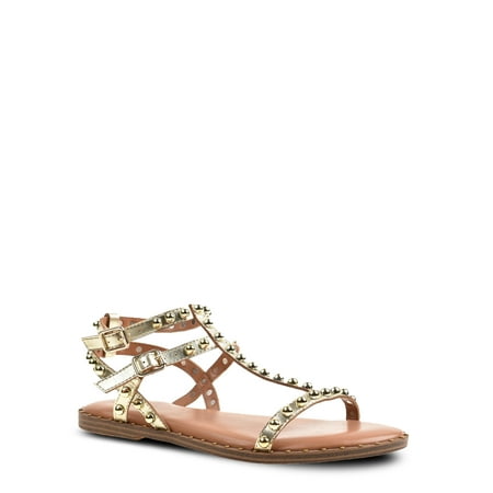 

PORTLAND by Portland Boot Company Women s Studded Gladiator Sandal