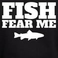thumbnail image 3 of CafePress - Fish Fear Me Hoodie - Pullover Hoodie, Classic, Comfortable Hooded Sweatshirt, 3 of 4