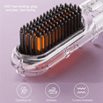thumbnail image 2 of Wireless Hair Straightener, Mini Hot Comb Dryer & Straightening Brush, Portable Hair Styling Appliances, 2 of 4