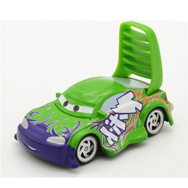 Caja de almacenamiento portátil de Disney Pixar Cars Lightning Mcqueen con capacidad para 30 autos, capas dobles, juguetes para estacionamiento de autos, regalo para niños