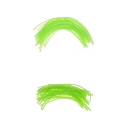 Pack Of 80pcs Luminous Green Glowing Silicone Tube Saltwater Rig Lure Tubes