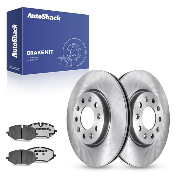 AutoShack 11.81" (300 mm) Front Vented Brake Rotors   Ceramic Brake Pads | Replacement for 2020-2022 Buick Encore GX 2021 Chevrolet Trailblazer 2023-2025 Chevrolet Trailblazer | 6-PC Brake Kit