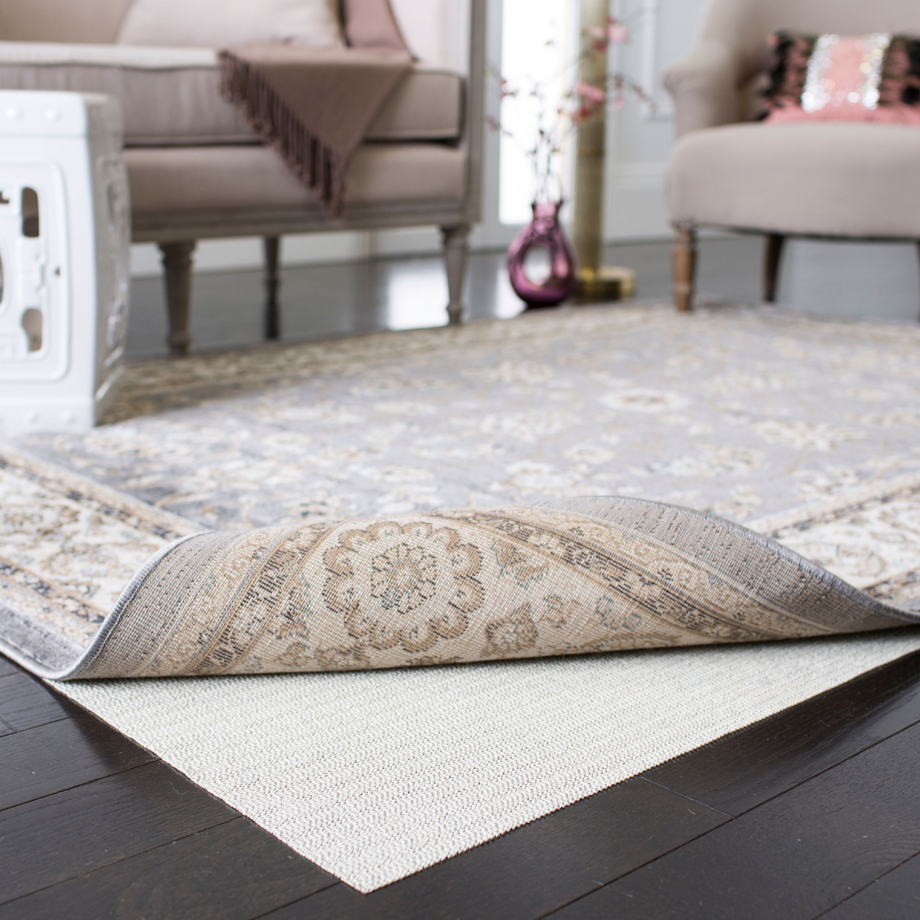 Safavieh Deluxe Ultra Rug Pad For Hardwood Floor Walmart Com