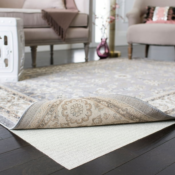 Safavieh Deluxe Ultra Solid Rug Pad For, What Kind Of Rug Pad To Use On Hardwood Floors