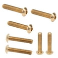 thumbnail image 4 of 50 Uds tornillo con cabeza hexagonal redondo sujetador de cobre herramientas de Hardware suministros industriales M5M5x25mm, 4 of 14