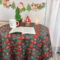 thumbnail image 2 of Bandera de mesa navideña con copos de nieve a cuadros, mantel para el hogar, mueble de TV, mantel para mesa de café, funda de toalla, 2 of 6