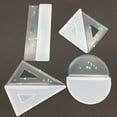 thumbnail image 5 of Sinyiin Epoxy Resin Silicone Mold Protractor Triangles Right Angles Ruler Mould DIY Craft Jewelry Making Tools Resin Casting Molds, 5 of 12