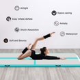 thumbnail image 4 of Green 7m/23ft 8in Thick Inflatable Air Track Tumbling Gymnastic Mat Floor Home Training W/ Pump Fbsport, 4 of 8