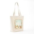 thumbnail image 7 of CafePress - Woodland Creatures Animals Deer Fox Rabbit Owl Art - Unisex Canvas Tote Bag, Beige, 1-Piece, 7 of 7