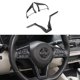 thumbnail image 1 of 2x embellecedor de marco de cubierta decorativa para volante de fibra de carbono para Rogue Altima Sentra Kicks Leaf Versa, 1 of 3