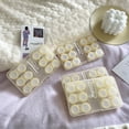 thumbnail image 1 of 6 Pair Contact Lens Case Woman Portable Contact Lens Storage Box Simple Beauty Pupil Soak Container Lenses Box For Travel Kit yellow, 1 of 6