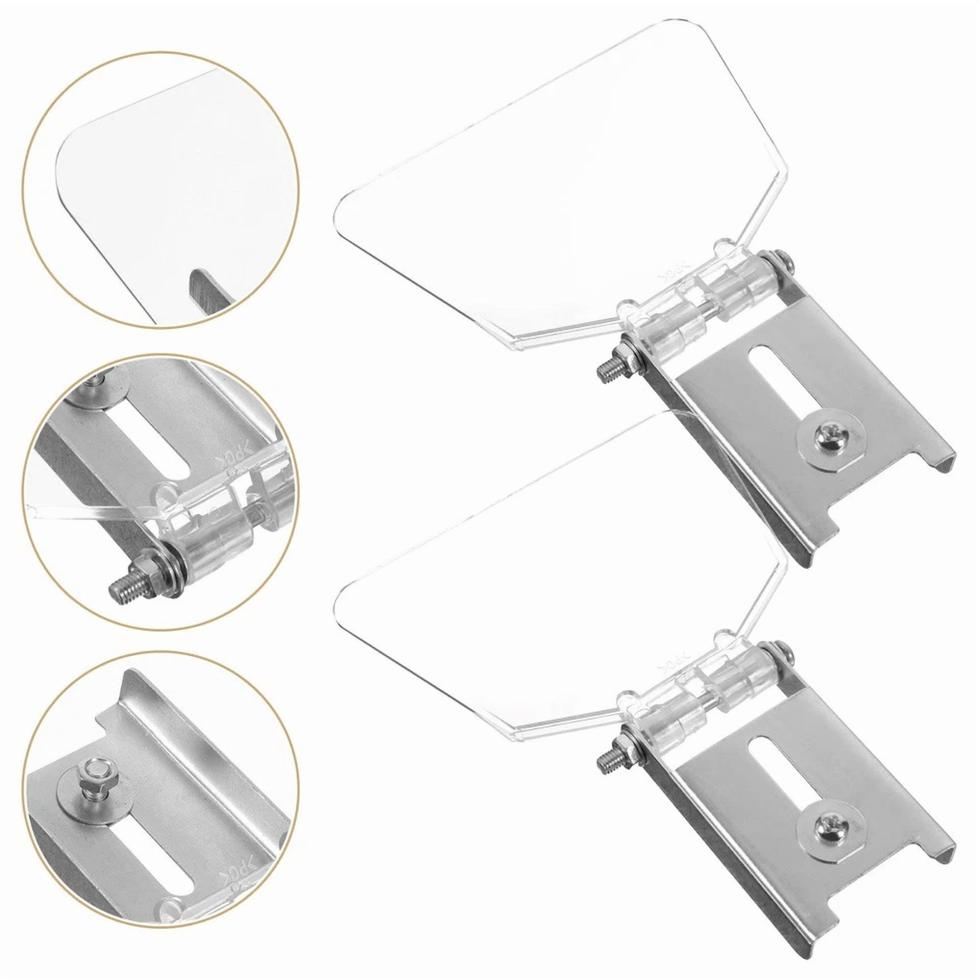 2 Pcs Desktop Grinder Protective Glasses Shield Baby Work Bench Eye Protectors