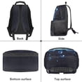 thumbnail image 6 of Aplkyhs Blue Axolotl School Backpack for Boys Girls Ages 6-18 Large Capacity Lightweight Water Resistant Ergonomic Padded Straps for Elementary Middle High School Back to School, 6 of 7