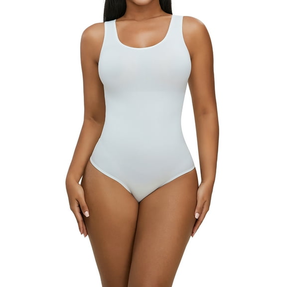 DODOING Bodysuit Shapewear for Women Tummy Control Seamless Body Shaper Tops Butt Lifting Full Body Shapewear