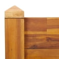 thumbnail image 5 of vidaXL Planter Flower Plant Box for Outdoor Patio Garden Solid Wood Acacia, 5 of 5
