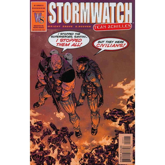 StormWatch: Team Achilles #22 VF ; WildStorm Comic Book