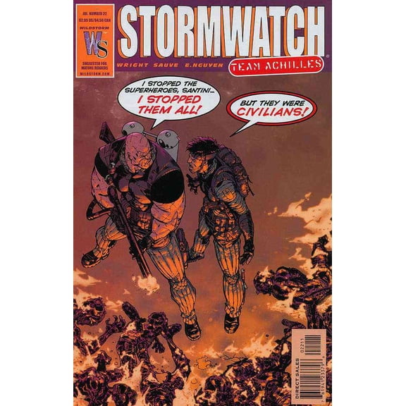 StormWatch: Team Achilles #22 VF ; WildStorm Comic Book