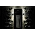 thumbnail image 2 of BAZZ Luvia LED Outdoor Wall Sconce Rust Proof Energy Efficient Black 13-in, 2 of 5
