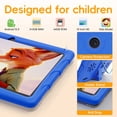 thumbnail image 4 of 10.1" Android 15 Kids Tablet with case, 6GB+64GB Tablet with Carry Strap for kids, Parent Control, Child Education Tablet for Toddler(Blue), 4 of 9