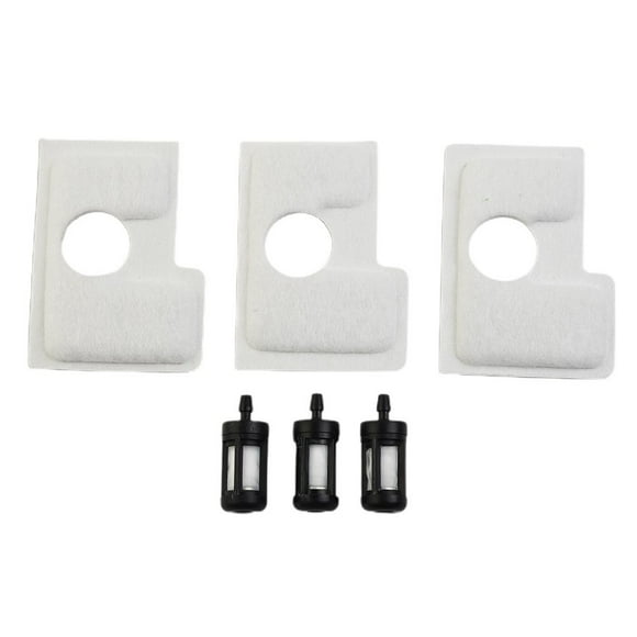 Bgsha 3pcs Double Layer Air Filter Fuel Filter Repair Kit For Stihl MS180 MS 180 C MS170 018 017 Chainsaw Spare Parts 1130 124 0800