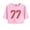 Pink, variant on Sombr Merch I Barely Know Her 77 T-Shirt For Women&Girls Midriff Short Sleeve Summer Fashion Vest Lady Tee