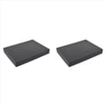 thumbnail image 1 of 2X Espuma Pick Apart para Caja de Herramientas Inserto de Espuma Precortada Espumas de Sombra de Alta Densidad 410x250x80mm, 1 of 6