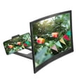 thumbnail image 5 of 12" Screen Magnifier for Cell Phone, 3D HD Magnifying Projector Screen Amplifier Stand, Black 9.8x6.3x0.4", 5 of 6