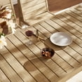 thumbnail image 6 of Mopio Bruno Outdoor Dining Set, Solid Acacia Wood Patio Table & Chairs Set for Indoor Outdoor Dining, Mid Century Modern Farmhouse Conversation Sets (6 Seater: Table + Extensions, 6 Chairs | 7 Piece), 6 of 7