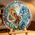 thumbnail image 7 of AZXY Acrylic Puzzle Suncatcher Window Hanging, 7.4 Inch Stained Glass Sun Catcher, Indoor Outdoor Garden Decor DIY Craft Gift for Women Mom, 7 of 7