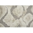 thumbnail image 5 of Pellaro Metallic Ikat Rug, Silver Gray/Taupe, 7ft-6in x 10ft-6in Area Rug, 5 of 7