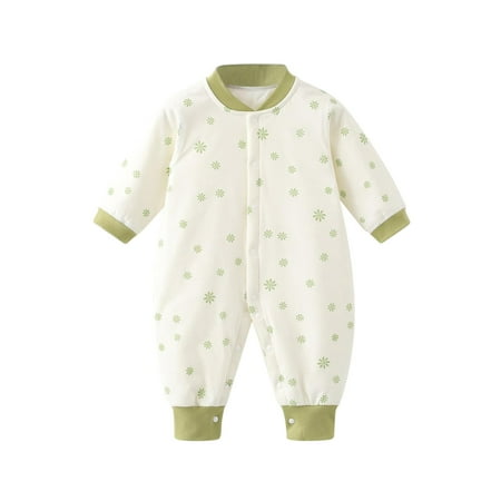 

Baby Sleepers Gender Neutral Newborn Clothes Baby Girl Onesies Crawling suit Onesie Baby Green 66