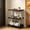 3 Tier, variant on 3 Tier Storage Shelves with Wheels,Heavy Duty Shelf Organizer for Kitchen,Bathroom,Office,Balcony Household Storage
